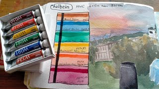 Holbein Watercolours First Impressions [upl. by Annoirb]