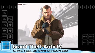 Winlator 51  GTA IV  Snapdragon 680 [upl. by Palua103]