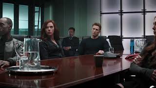 The Sokovia Accords Scene in Hindi  Captain America Civil War [upl. by Leonidas]