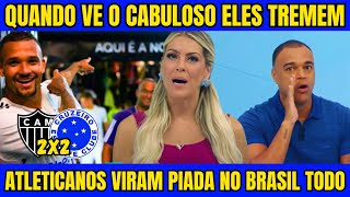 quotATLETICO SO TEM PIPOQUEIROquot CORRE FRANGO A RAPOSA VEM AI  CRUZEIRO 2X2 ATLETICO  JOGO ABERTO [upl. by Nyssa]