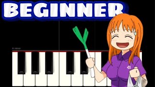 Ievan Polkka Leek Spin  BEGINNER Piano Tutorial [upl. by Imarej]