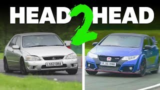 Can My Built IS 200 Beat A Civic Type R On Track [upl. by Tsepmet]