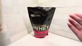 Optimum Nutrition Gold Standard 100 Whey Protein Powder Review [upl. by Naasah]