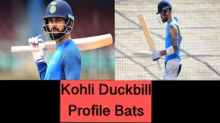 Virat Kohli Duckbill Profile Cricket Bat [upl. by Brookes]