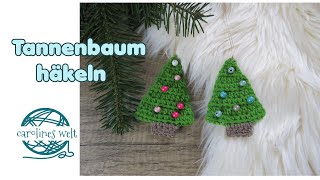 Tannenbaum Weihnachtsbaum häkeln Deko [upl. by Consuela]