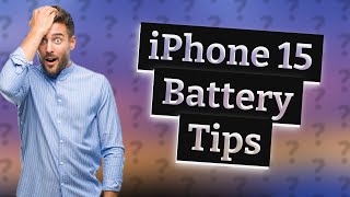 What is the 80 battery on iPhone 15 [upl. by Glynias]