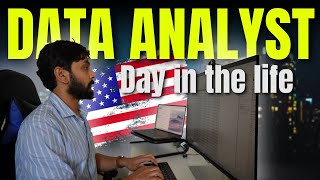 Day in the Life of a Data Analyst in USA [upl. by Holder86]