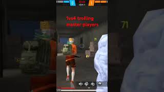 Trolling master player with degart freefire foryou raistar [upl. by Viradis]