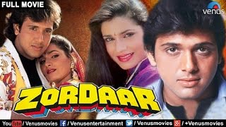 Zordaar Full Movie  Hindi Movies  Govinda Movies  Bollywood Full Movies [upl. by Amari454]