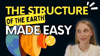 The Structure of the Earth in 5 minutes SIMPLE amp EASY [upl. by Ellimaj]