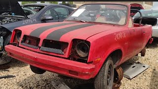 1976 Chevy Chevette Convertible Custom Junkyard find Not a Corvette or Chevelle chop top topless [upl. by Ikkin]