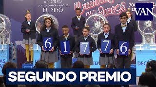 LOTERIA NIÑO 2019  Segundo premio [upl. by Emsmus]