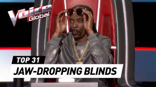 Blind Auditions that make your JAWS DROP on The Voice [upl. by Eilahs]