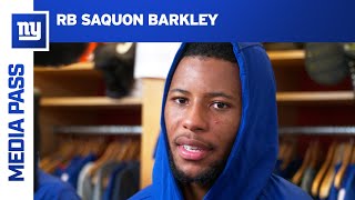 Saquon Barkley on Mindset Entering Week 1  New York Giants [upl. by Bilow]