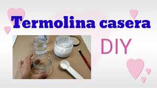 Termolina receta casera y usos TUTORIAL COMO IMPERMEABILIZAR TELA ou tecido HOW to waterproof fabric [upl. by Anuaf]