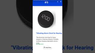 Stay Updated Top 10 Trending Alarm Clock For Hearing Impaired of 2024 shorts shortsfeed [upl. by Ybot]