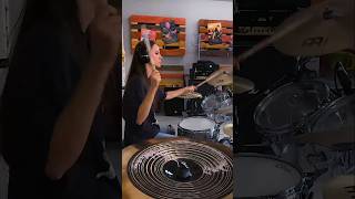 Earthside Lesser Evil 🥁 full video on my YT pt1 of some highlights drumcover drumgirl drummer [upl. by Janet]