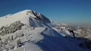 Skitour Kitzstein Gabel in Großarl [upl. by Enirahtak]