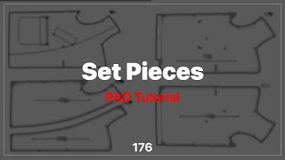 Set Pattern Pieces For Manufacturing PAD System Tutorial [upl. by Drue686]