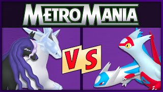 SPECTRIER amp GLASTRIER vs LATIOS amp LATIAS ♦ MetroMania Season 10 Heat 5 Metronome Battle [upl. by Laehcym221]