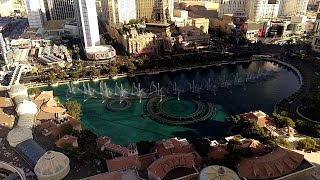 Bellagio Fountain View Penthouse Suite Room Tour 30006 [upl. by Jeannette]