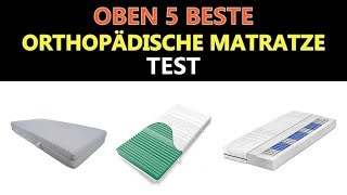 Beste Orthopädische Matratze Test [upl. by Assisi155]