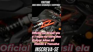 Nova 400 no Brasil detona os preços de CB 500F MT e Z 400 moto motos motociclismo [upl. by Rebmak]