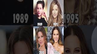 Kate beckinsale from 1989 to 2024 [upl. by Ahsenod]