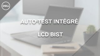 Utiliser l auto test intégré à l écran LCD de votre PC portable DELL [upl. by Araes932]