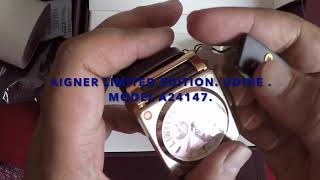 Aigner Udine Watch Limited Edition M A24147 [upl. by Balkin742]