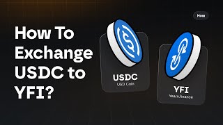 How To Convert USDC To YFI [upl. by Akeit]