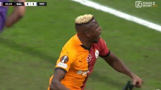 Victor Osimhen Goal vs Tottenham Galatasaray vs Tottenham Hotspur 32 All Goals Highlights [upl. by Aninotna]