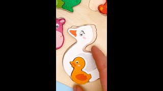 Whos There Its Mama Bear 🐻 Learning Animals for Toddlers [upl. by Hannala]