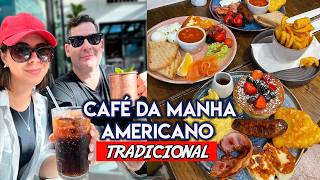 Delícias do Café da Manhã Americano O que Comer nos EUA [upl. by Ahseenat]