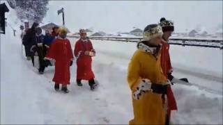 Sternsinger im tiefverschneiten Wallgau in Oberbayern [upl. by Lenahs]