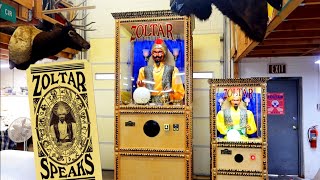 WORLDS LARGEST ZOLTAR Machine at CHARACTERS UNLIMITED [upl. by Jankey]