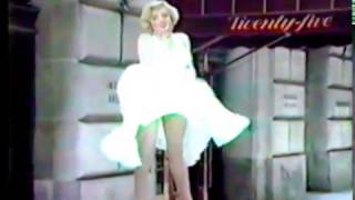 Frankie Kein as Marilyn Monroe in the making of a TV ad Downtown Miami [upl. by Einttirb]