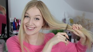 So schneide ich meine Haare  Tutorial [upl. by Aninaj]