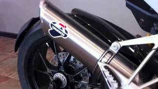 2011 Ducati Multistrada S Full Termignioni Exhaust [upl. by Eiuqnimod165]