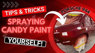 DIY Candy Paint Job StepbyStep Guide for a Stunning Porsche 944 [upl. by Neri]