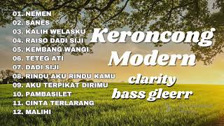 KERONCNONG MODERN SANTAI BASS GLEERRR [upl. by Suirtemed]