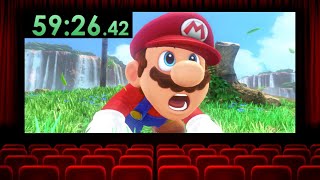 I Bought Every Seat in a Movie Theater to Speedrun Mario [upl. by Winson]