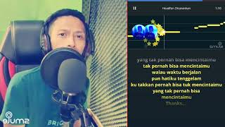 Cinta Abadi Yang Terluka  Flanella video karaoke duet bareng lirik smule cover Heri ManVok [upl. by Richart]