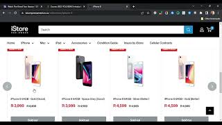 Cheapest website to buy Iphone in South Africa Istore preowned Iphone Cheapest Takealot [upl. by Leber]