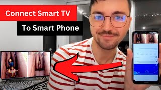 How to Connect Smart TV to Phone  For iPhone amp Android [upl. by Atiek749]