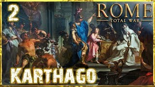 Lets Play Rome Total War  Karthago German HD 2 Scipionen [upl. by Notyep]