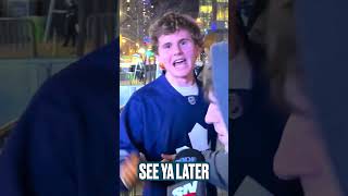 These Leafs fans had the actual best reactions to last nights win [upl. by Gentry]