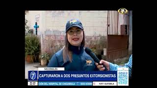 Capturaron a dos presuntos extorsionistas [upl. by Nedra]