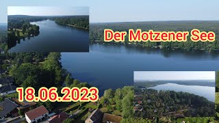 Der Motzener See aus der Luft Kallinchen und Motzen aus der Luft DJI [upl. by Nallaf]