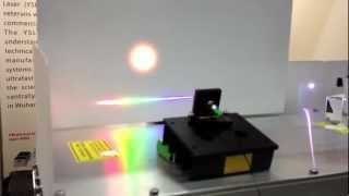 Supercontinuum laser source at SPIE Photonics West 2013 salesdmphotonicscom [upl. by Nebe]